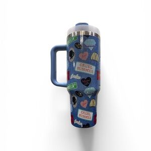 Taylor Swift Eras Tumbler Blue 40 Oz Special Edition Bottle Handle Juggy